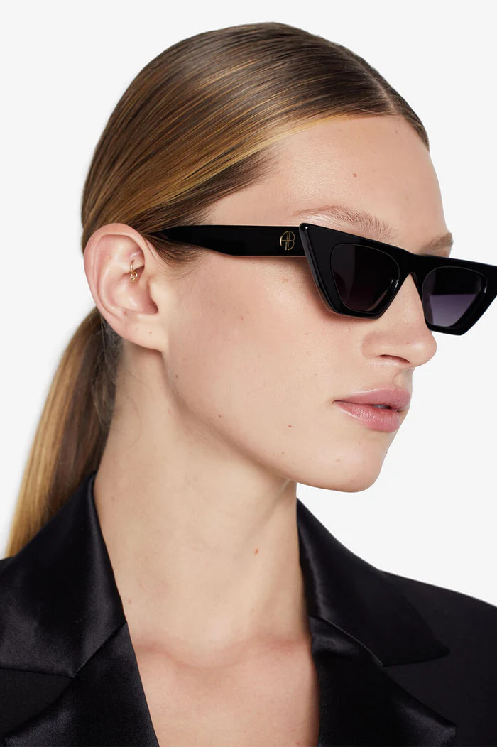 Valencia Sunglasses - Black | Anine Bing