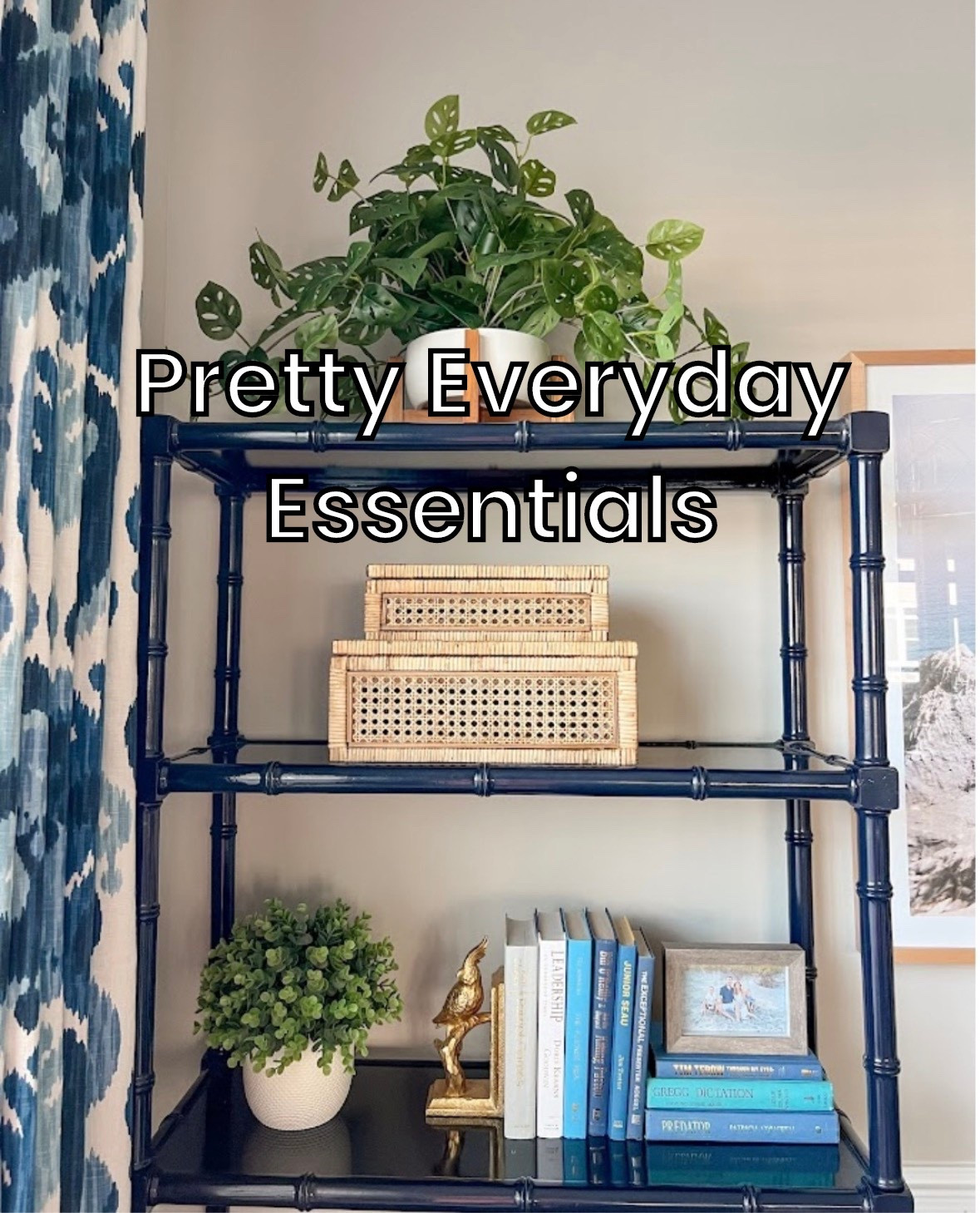 Pretty everyday essentials like decorative cane boxes to hide chargers, wood cooking utensils, pretty soap pumps and more. 

#LTKHome