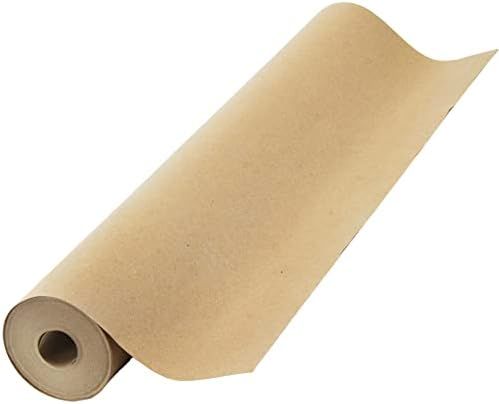 Brown Kraft Paper Jumbo Roll 17.75” x 1200” (100ft) Made in USA- Ideal for Gift Wrapping, Pac... | Amazon (US)