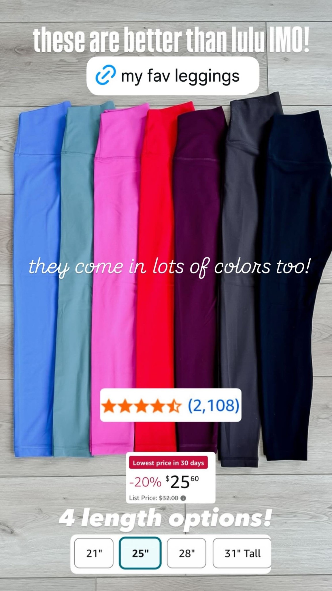 My favorite workout leggings. A designer look for less. Amazon big deal days sale.

#LTKSaleAlert #LTKActive