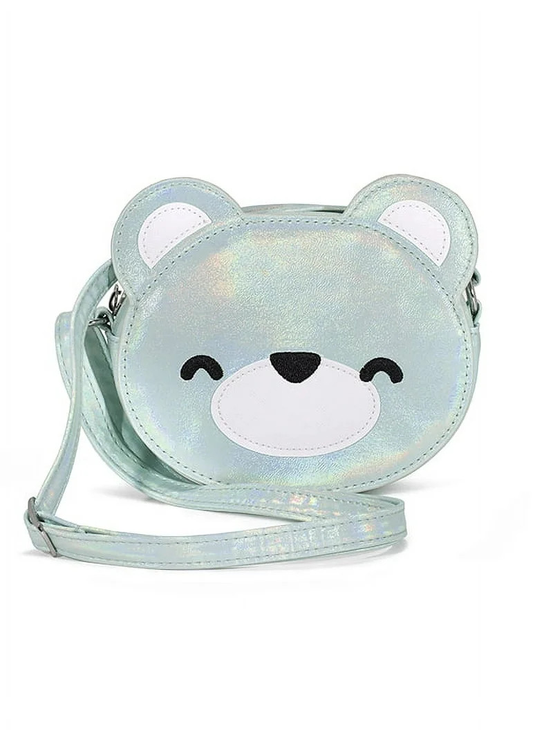 Claire's Girls Teddy Bear Purse with Zipper Closure And Carrying Strap | Walmart (US)