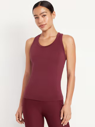 Fluid Seamless Fitted Tank Top | Old Navy (US)