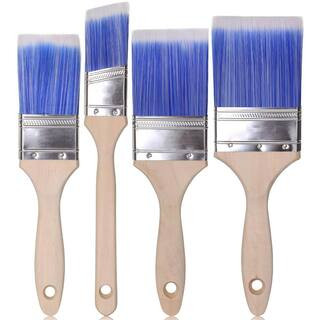 3 in. 2.5 in. 2 in. 1.5 in Paint Brush Set (4-Pack) | The Home Depot