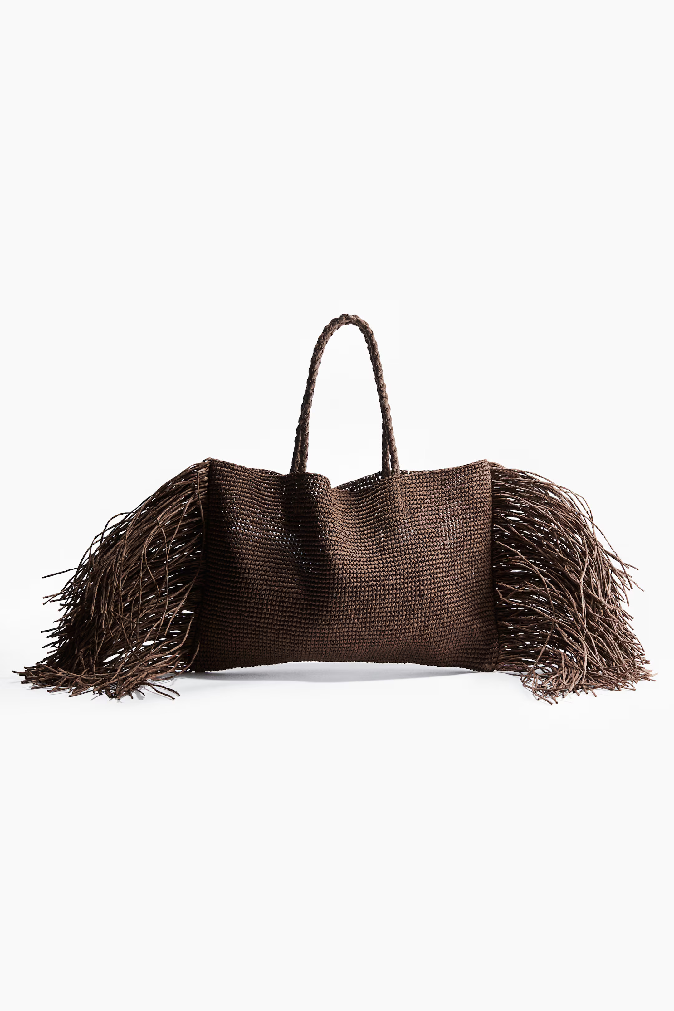 Straw Bag with Fringe | H&M (US + CA)