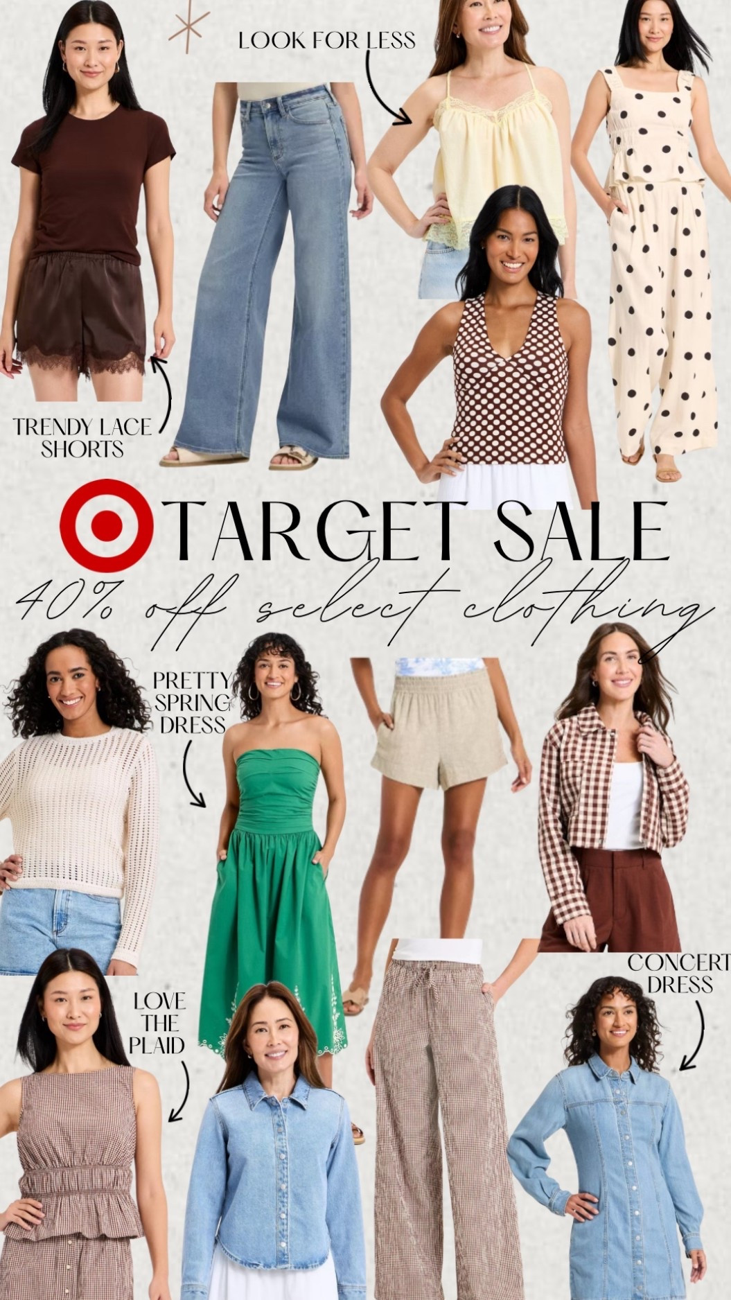 Target sale!! 40% off select clothing

#LTKSeasonal #LTKootd #LTKSaleAlert