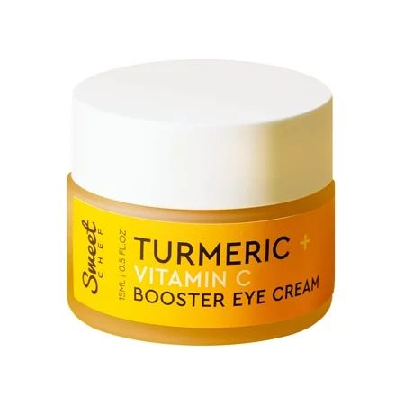 Sweet Chef Turmeric + Vitamin C Booster Eye Cream - Hydrating Eye Cream to Help the Look of Dark Cir | Walmart (US)