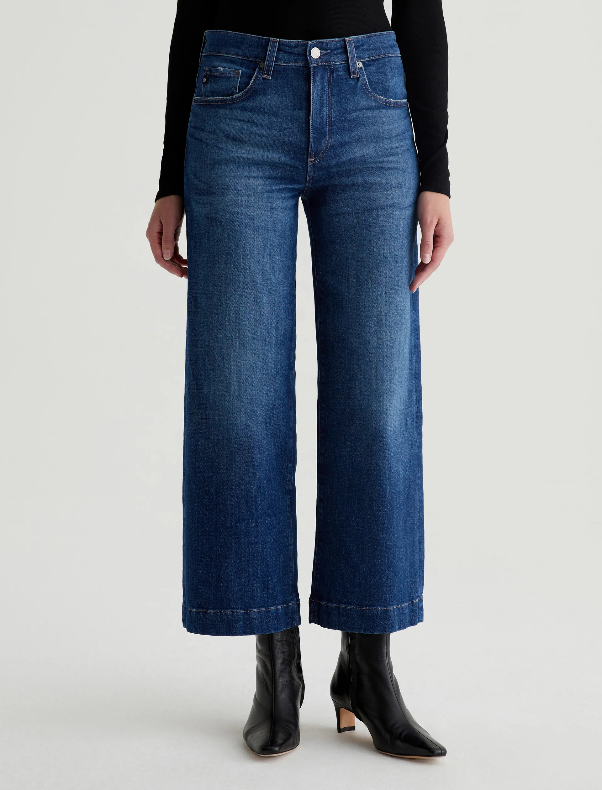 Saige Wide Leg Crop | AG Jeans