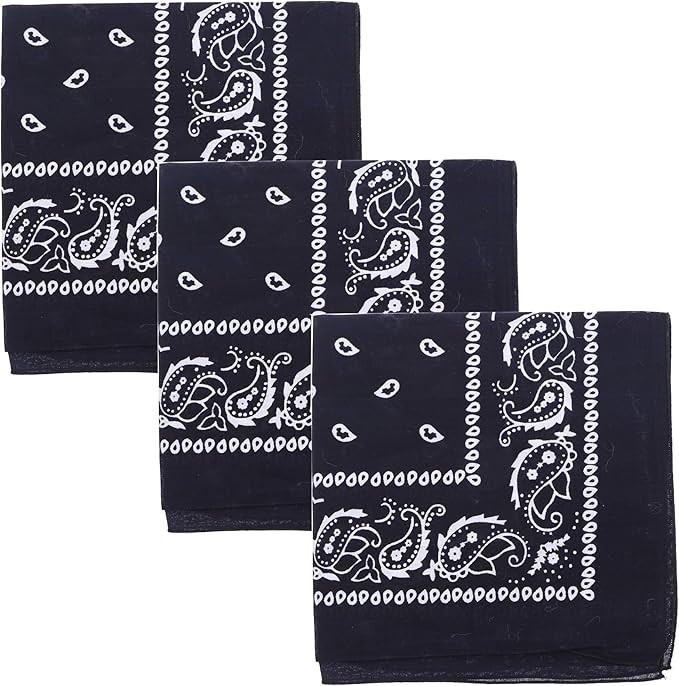 Set of 3 Jumbo Bandanas | Amazon (US)
