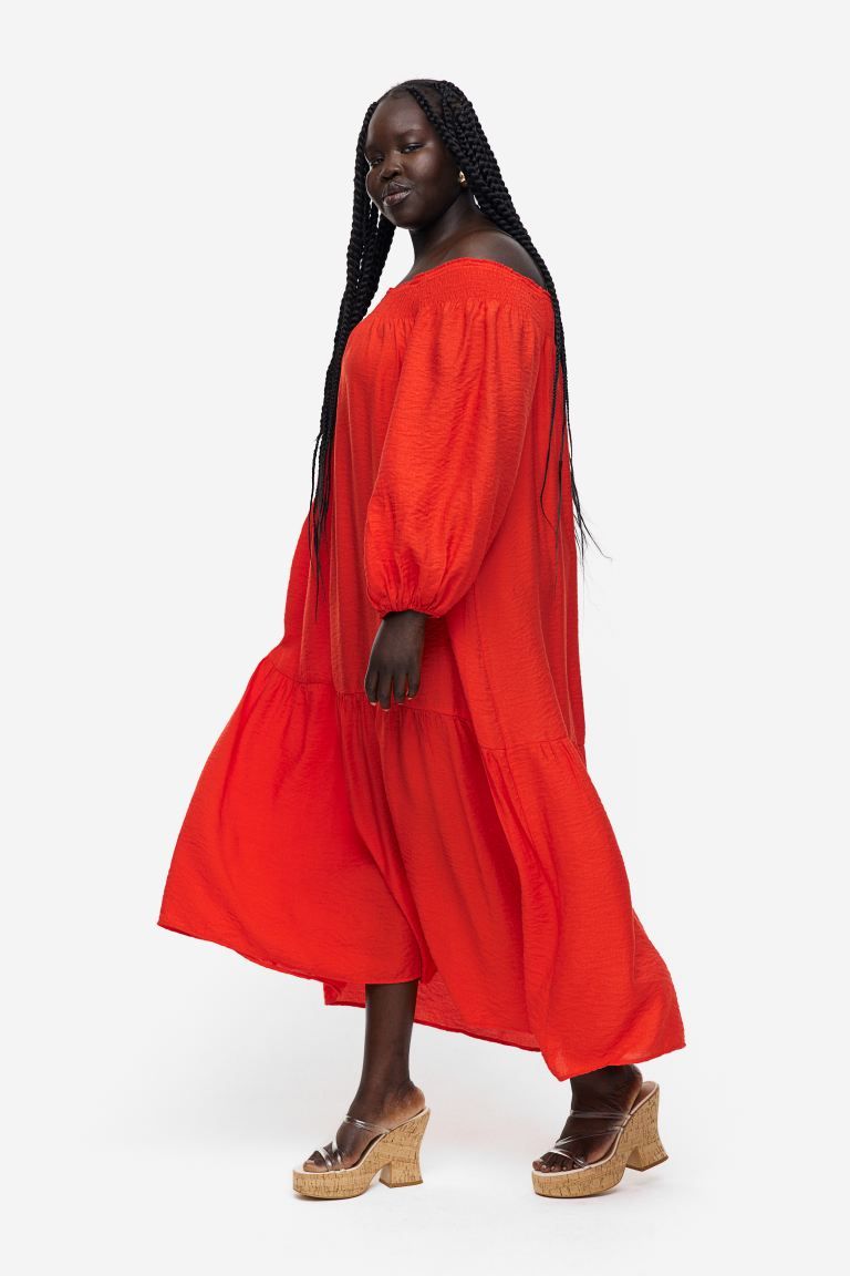 Oversized Off-the-shoulder Dress | H&M (US + CA)