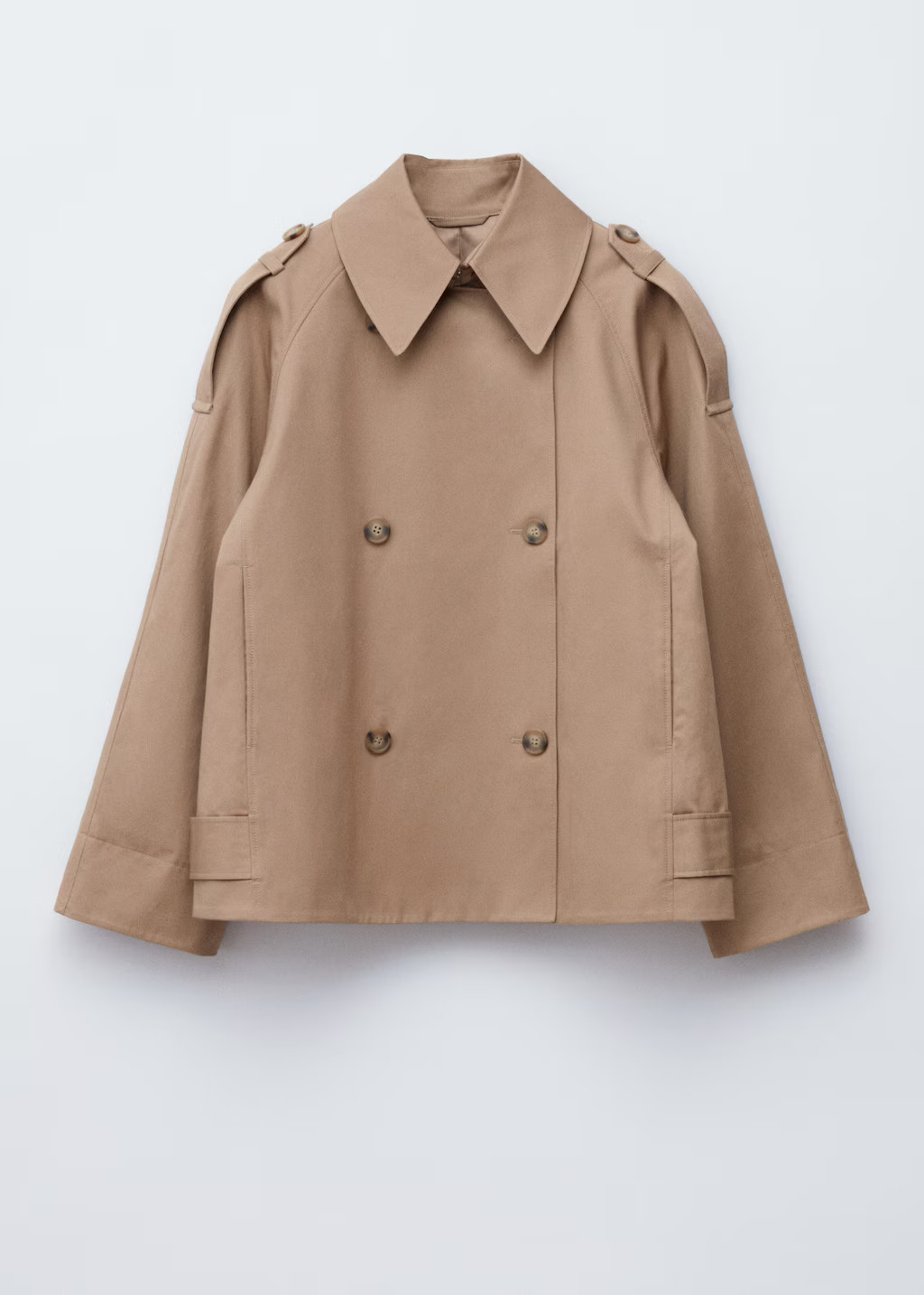 Double-Breasted Trench Jacket - Beige - & Other Stories GB | & Other Stories UK