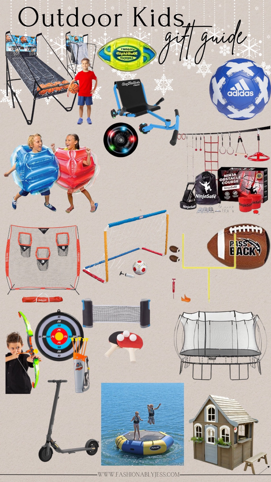 So many great out door activities & gift ideas for the kids! Kids outdoor gift guide 

#LTKHoliday #LTKGiftGuide #LTKkids