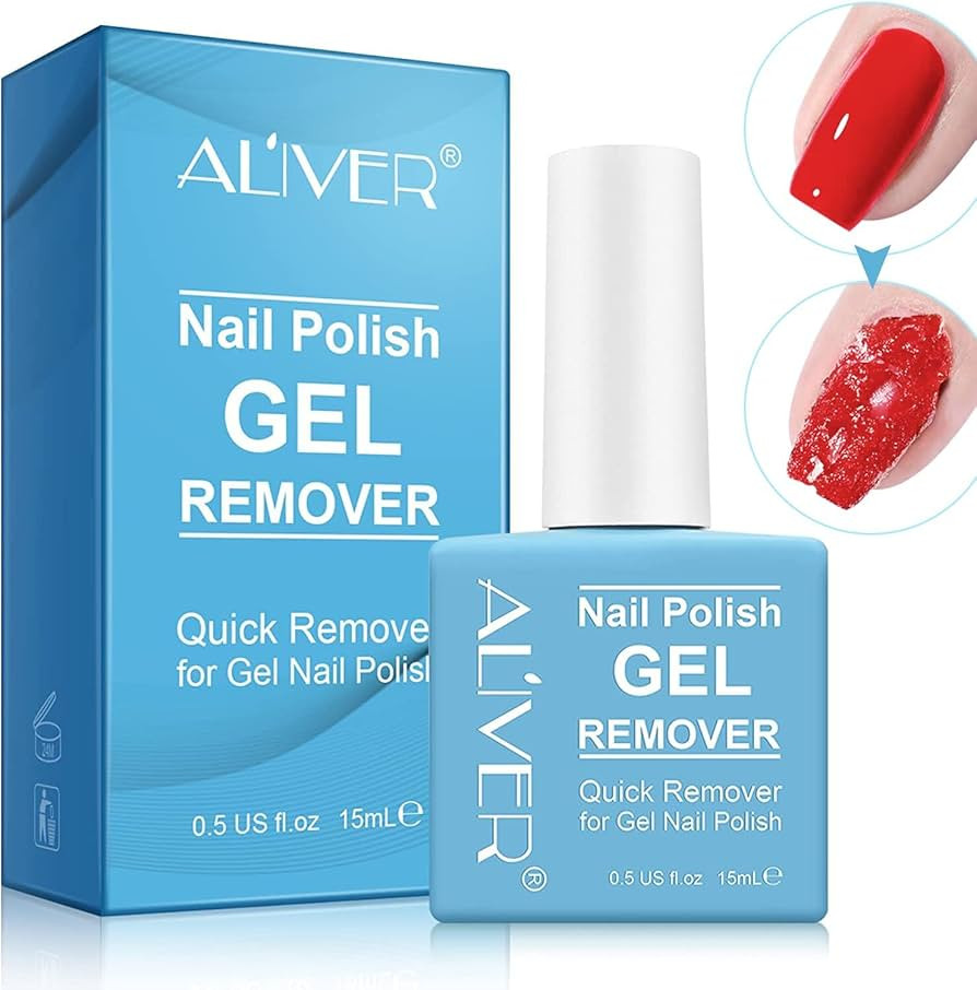 Gel Nail Polish Remover (15ML), Professional Gel Remover For Nails, Gel Nail Remover, Remove Soak... | Amazon (US)