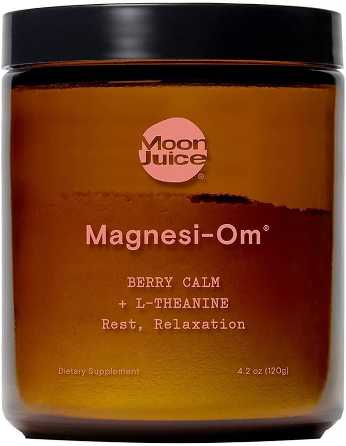 Moon Juice - Magnesi-Om, Berry - Jar (30 Servings) - Support Brain Health & Rest - Magnesium Powd... | Amazon (US)