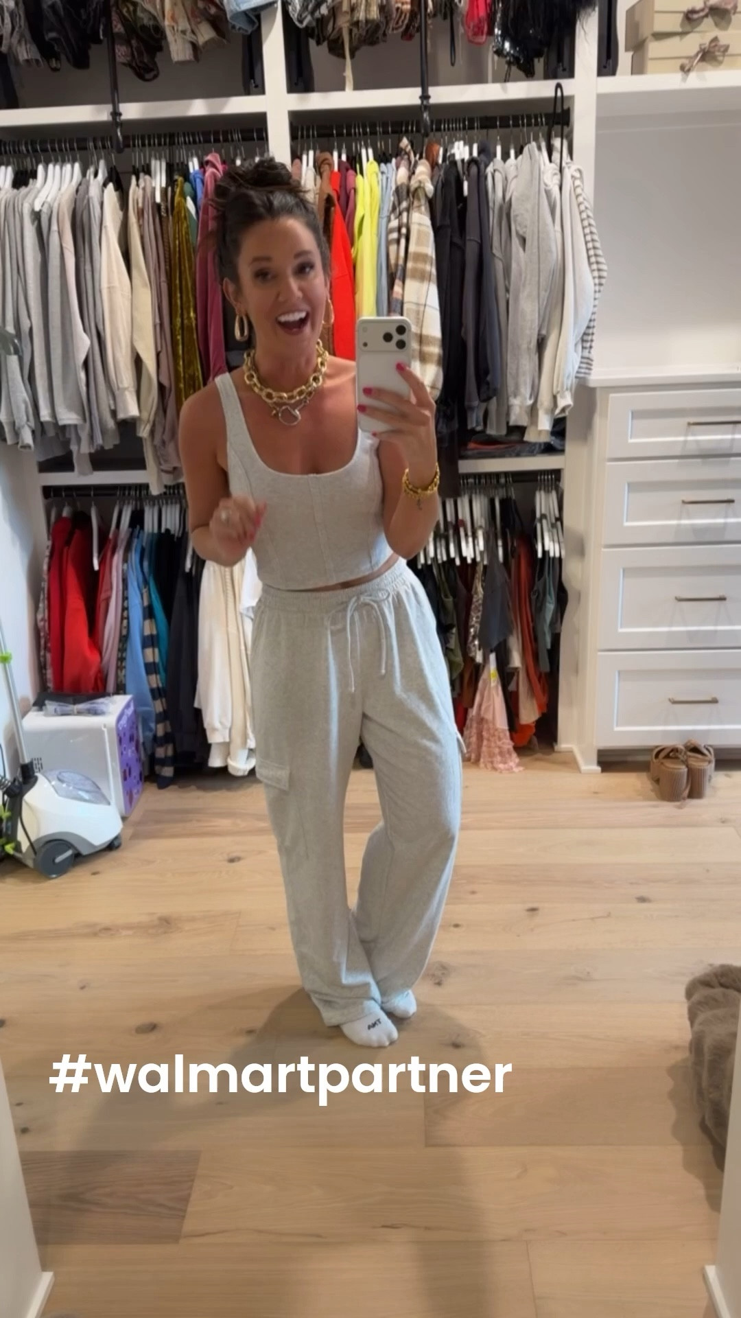 #walmartpartner This matching set @walmartstyle isn’t just cute but it’s super comfy too! Those sneakers are made for the set as well! #walmartstyle