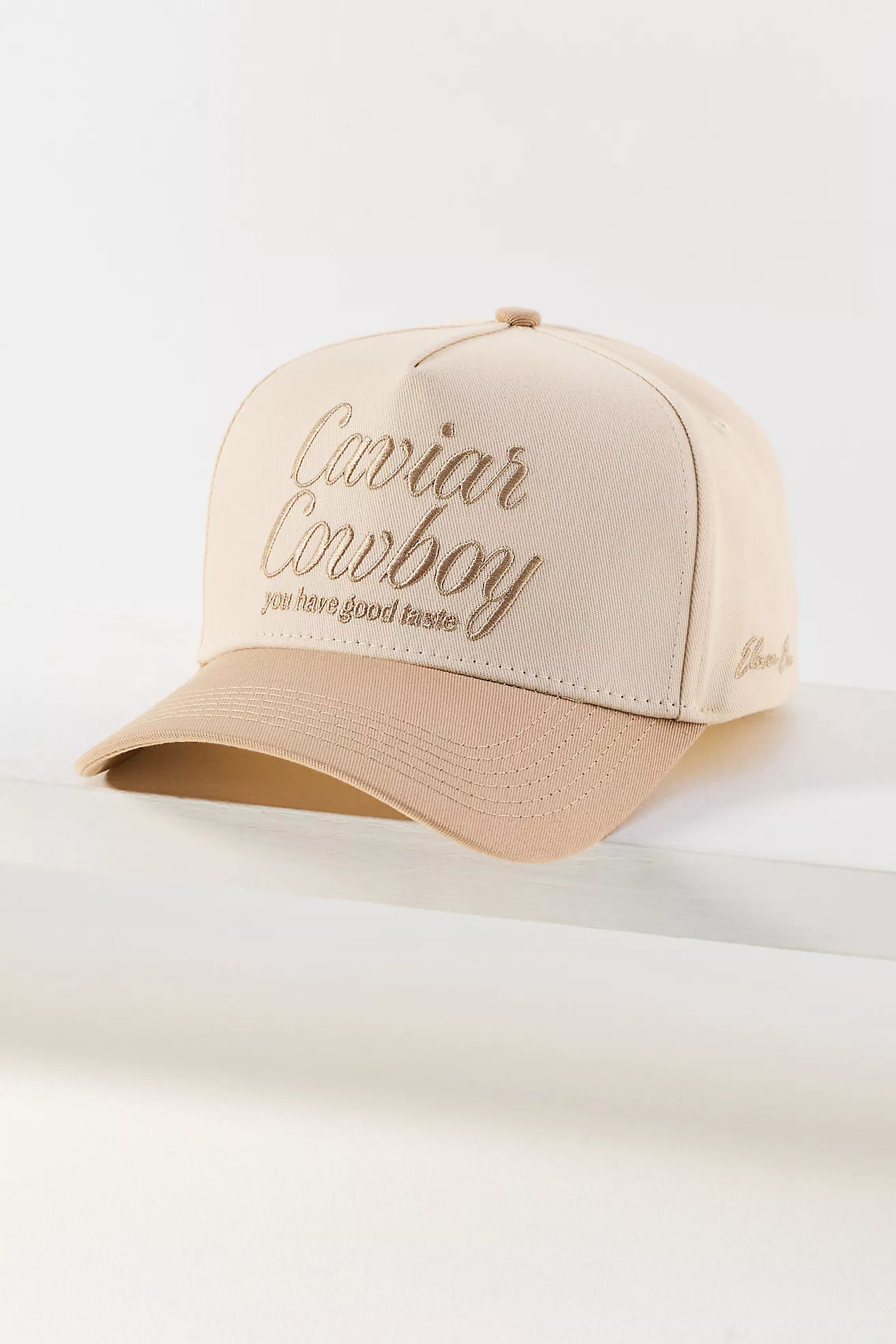 Eleven Eleven Caviar Cowboy Trucker Hat | Anthropologie (US)