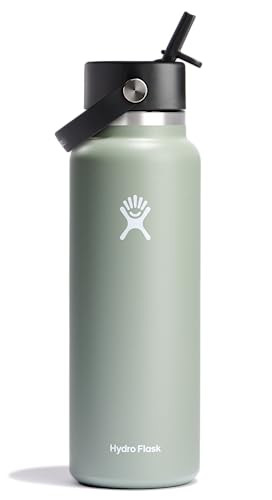 Hydro Flask 40 Oz Wide Flex Straw Cap Agave | Amazon (US)