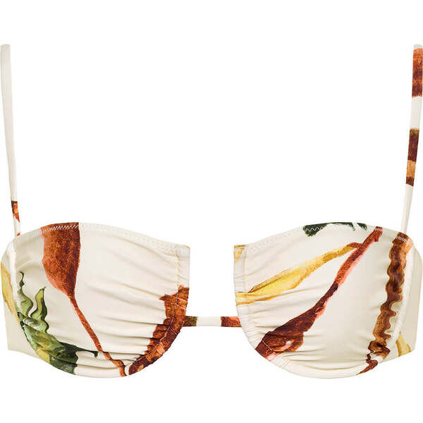 Simonette Bikini Top, Rooted Floral | Maisonette
