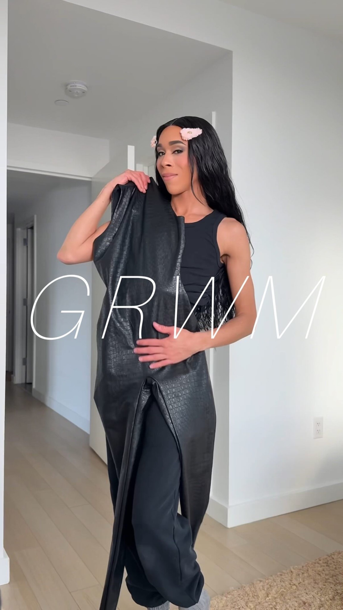 #grwm plays @thegirljt Ran Out! iykyk 😘 #citycinderella 

Outfit details:

@nakedwardrobe Croc  Embossed Leather Bodysuit #nakedwardrobe

@fashionnova Viola Mesh Heels #fashionnova 

@coperni Black Alan Crocetti Edition Earrings

@rolex  Data Just Bust down #rolex #bustdown 

@hermes 25cm Swift Leather 😘 #hermes #birkin #birkin25 

@ysl Croc Leather Jacket #ysl #saintlaurent 

#getready #getreadywithme #fashion #beauty #influencer #thebrandonligons #newyork

#LTKU #LTKStyleTip #LTKWatchNow