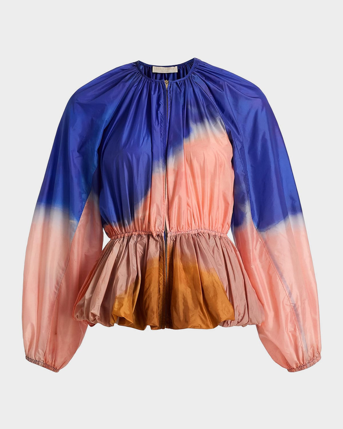 x Helen Frankenthaler Rana Peplum Jacket | Neiman Marcus