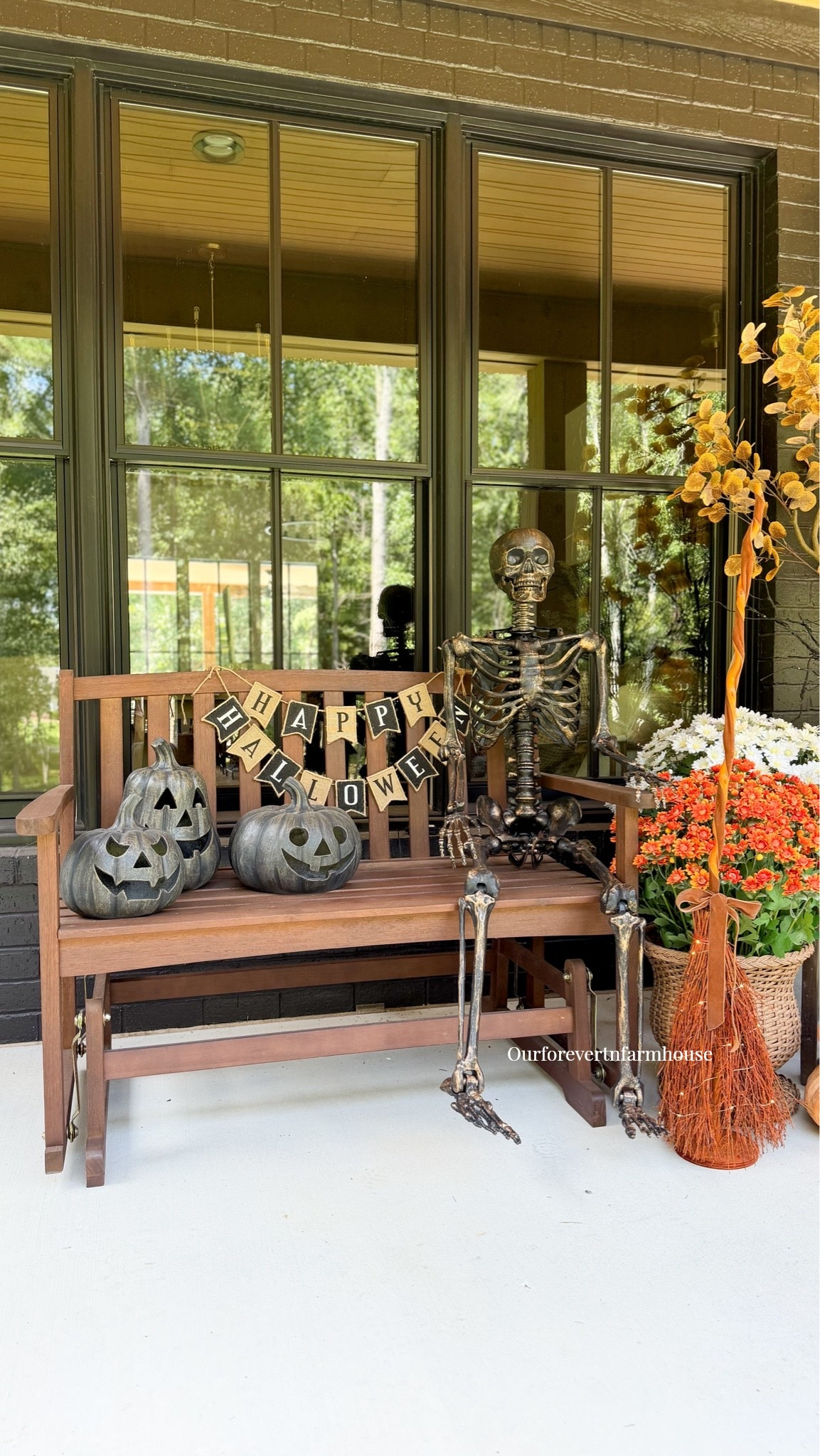 I may have squealed a little when these boxes arrived. 🖤🎃 I’m so honored to have been chosen to share some of the Halloween collection from one of my favorite designers, Becki Owens!

I styled a few of my favorites on our front porch, including the Vintage Brass Skeleton, Becki’s light-up Broomstick, the black/brass pumpkins, and the cutest Halloween burlap garland. The whole collection has that perfect mix of spooky and elevated without feeling overdone, and the pieces are even more beautiful in person.

And now I’m trying to talk myself out of going back for the giant wicker haunted house. It is SO good.

I linked everything I used and the haunted house and a few more of my favorites from the collection here. You seriously need to see it all! 🖤


@Becki Owens Living 
#beckiowensliving #ad

#LTKHome #LTKSeasonal