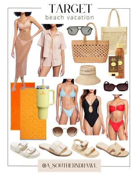 Beach essentials from Target 🎯 

Beach vacation - beach must haves - vacation essentials - two piece swim - target finds 

#LTKSeasonal #LTKfamily #LTKstyletip