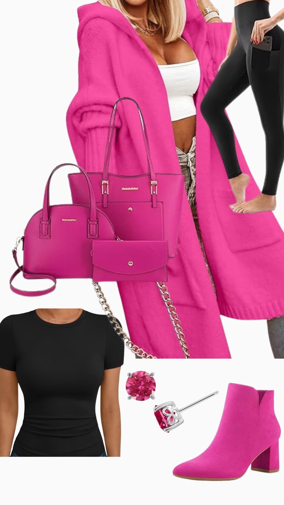 Pink spring outfit for women, Powder pink spring outfit, Pink spring dress outfit idea, Petal pink outfit inspo, Hot pink outfit spring style, Pink blazer outfit spring, Pink and denim spring outfit, Pastel pink outfit aesthetic, Barbie pink spring outfit, Pink monochrome outfit women

#LTKSpringSale #LTKWorkwear #LTKootd