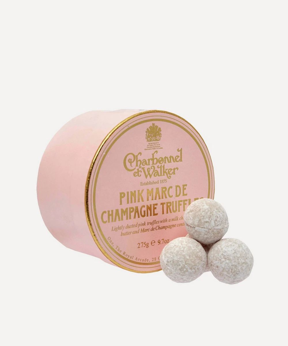 Pink Marc de Champagne Truffles 275g | Liberty London (UK)