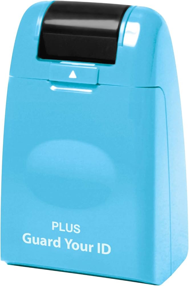 The Original Guard Your ID Identity Protection Security Prevention Stamp Wide Roller (Turquoise) ... | Amazon (US)