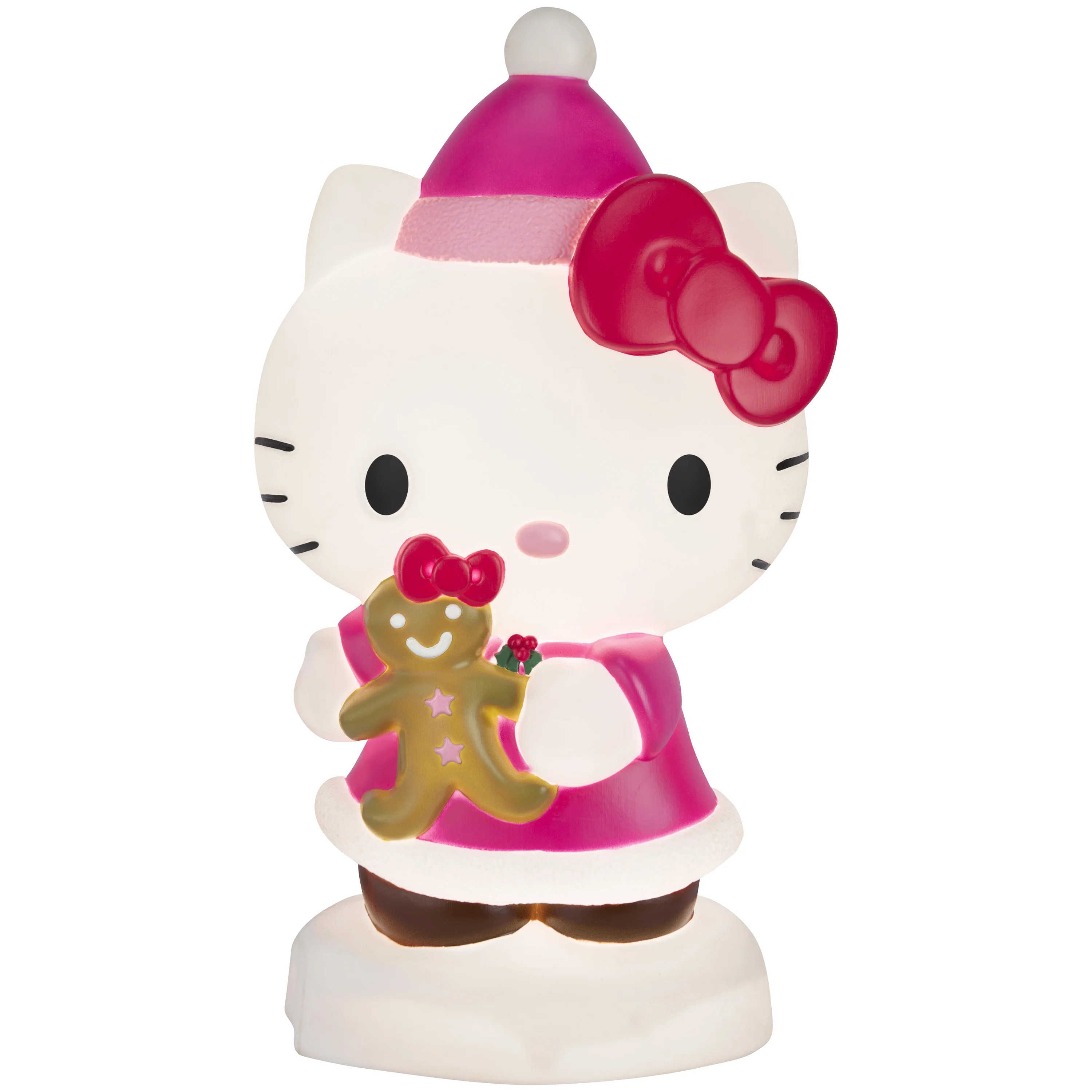 Christmas Blow Mold Outdoor Decor Hello Kitty w/ Gingerbread 12.59 in x 9.25 in x 22.04 in 2.38 l... | Walmart (US)