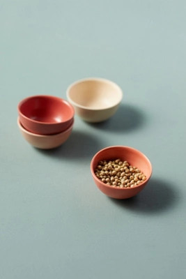 Ceramic Pinch Bowls, Pink Set of 4 | Anthropologie (US)