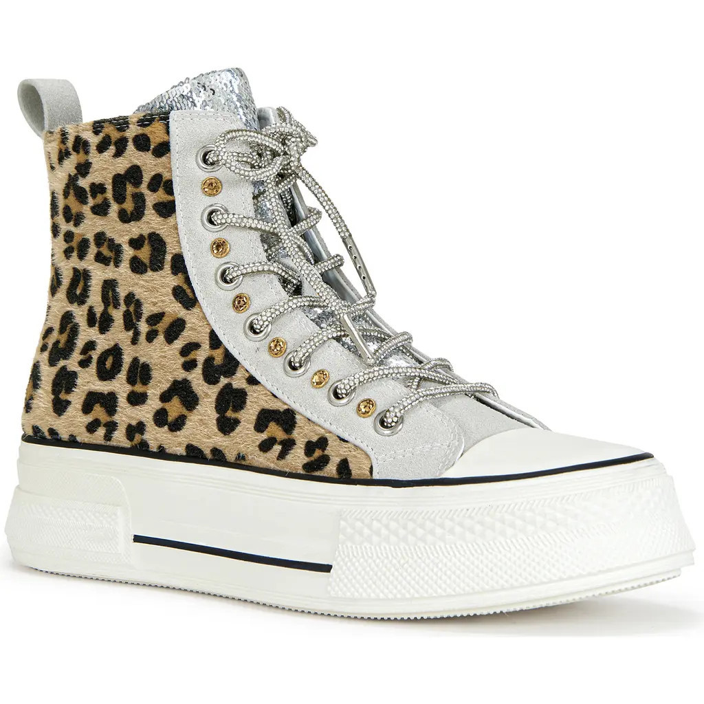 AZALEA WANG Zephora Platform Sneaker in Brown Multi at Nordstrom, Size 10 | Nordstrom