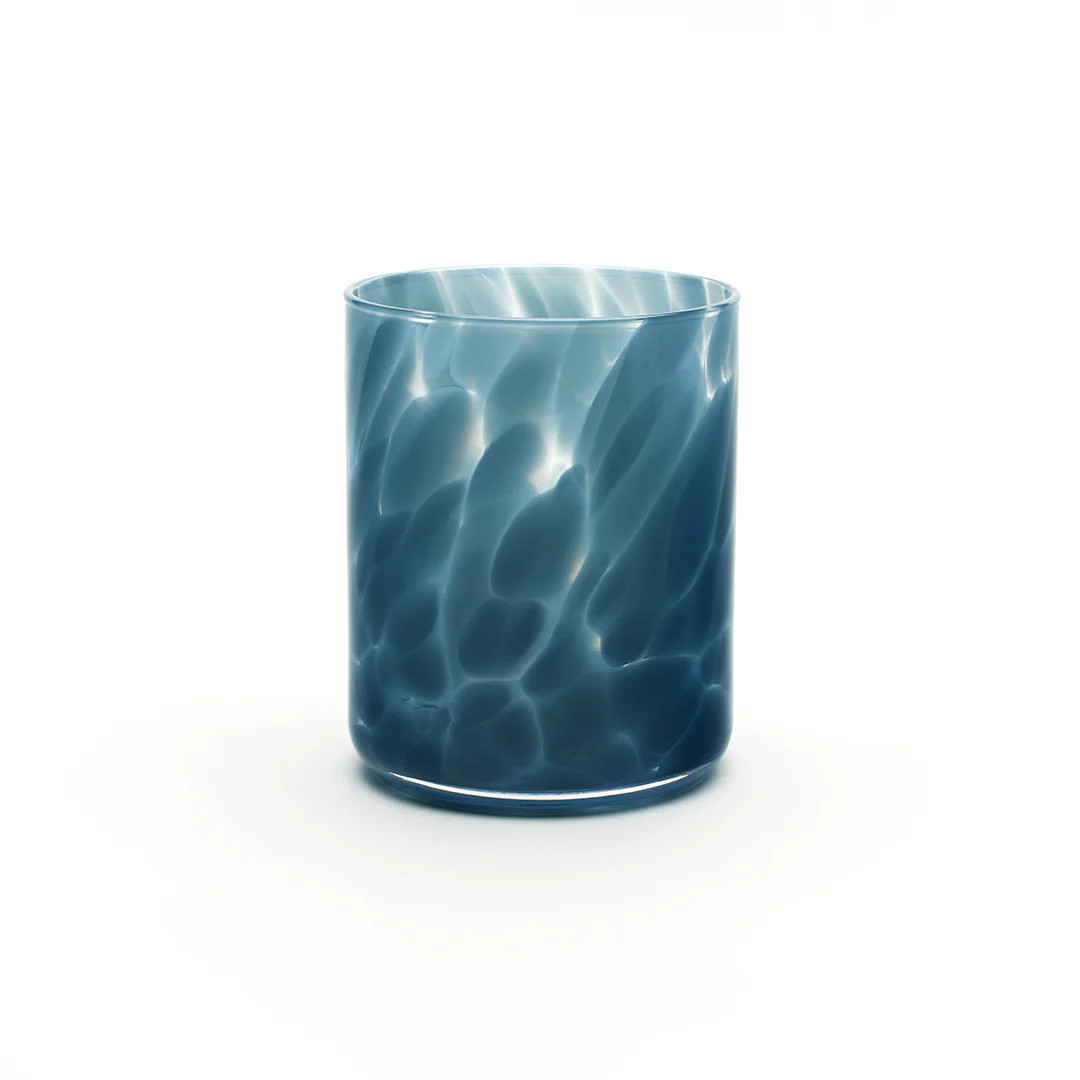 Fritsy Drinking Glass, Pigeon Blue | Paloma & Co.