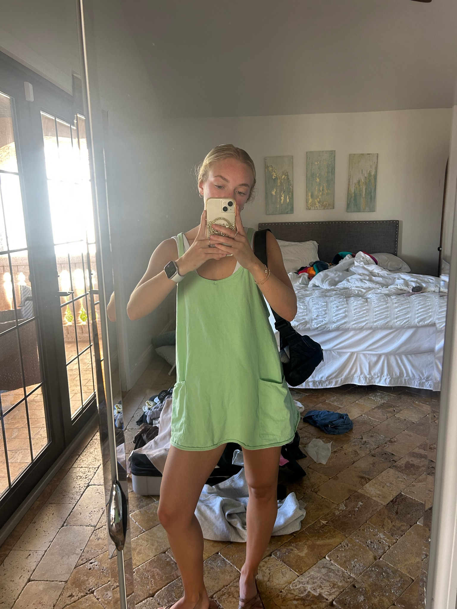 my favorite dress/romper from Amazon 💚 perfect for wanting to look put together and be comfy at the same time🏃‍♀️

#LTKFitness #LTKWorkwear #LTKStyleTip