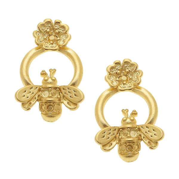 Poppy Bee Studs | Susan Shaw