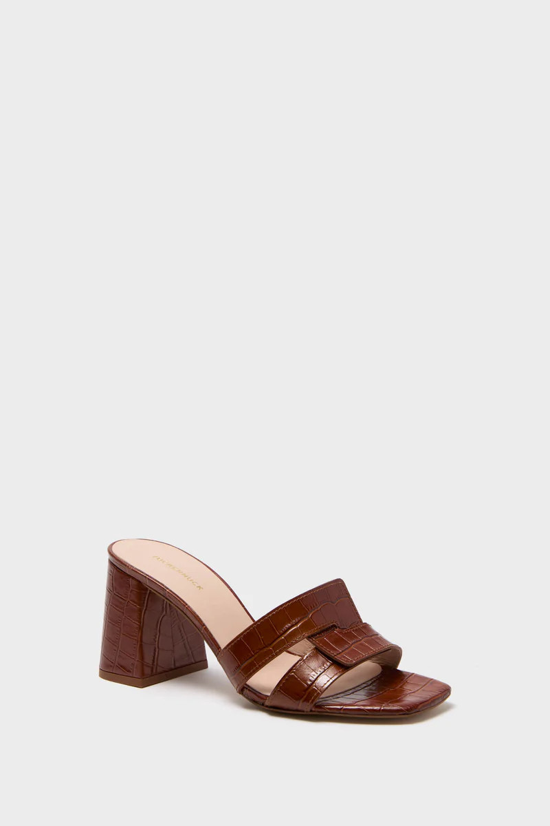 Cognac Muse Block Heels | Tuckernuck (US)