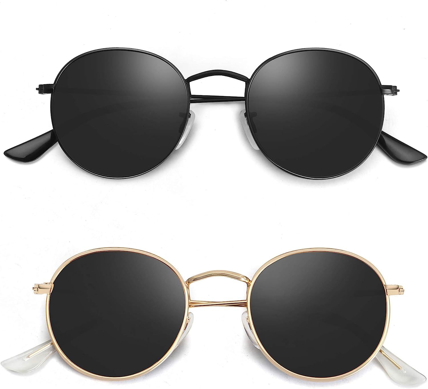 MEETSUN 2-Pack Polarized Sunglasses for Women Trendy Sun Glasses UV400 Protection Shades | Amazon (US)
