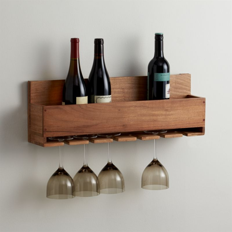 Wine Stem Rack + Reviews | Crate & Barrel | Crate & Barrel