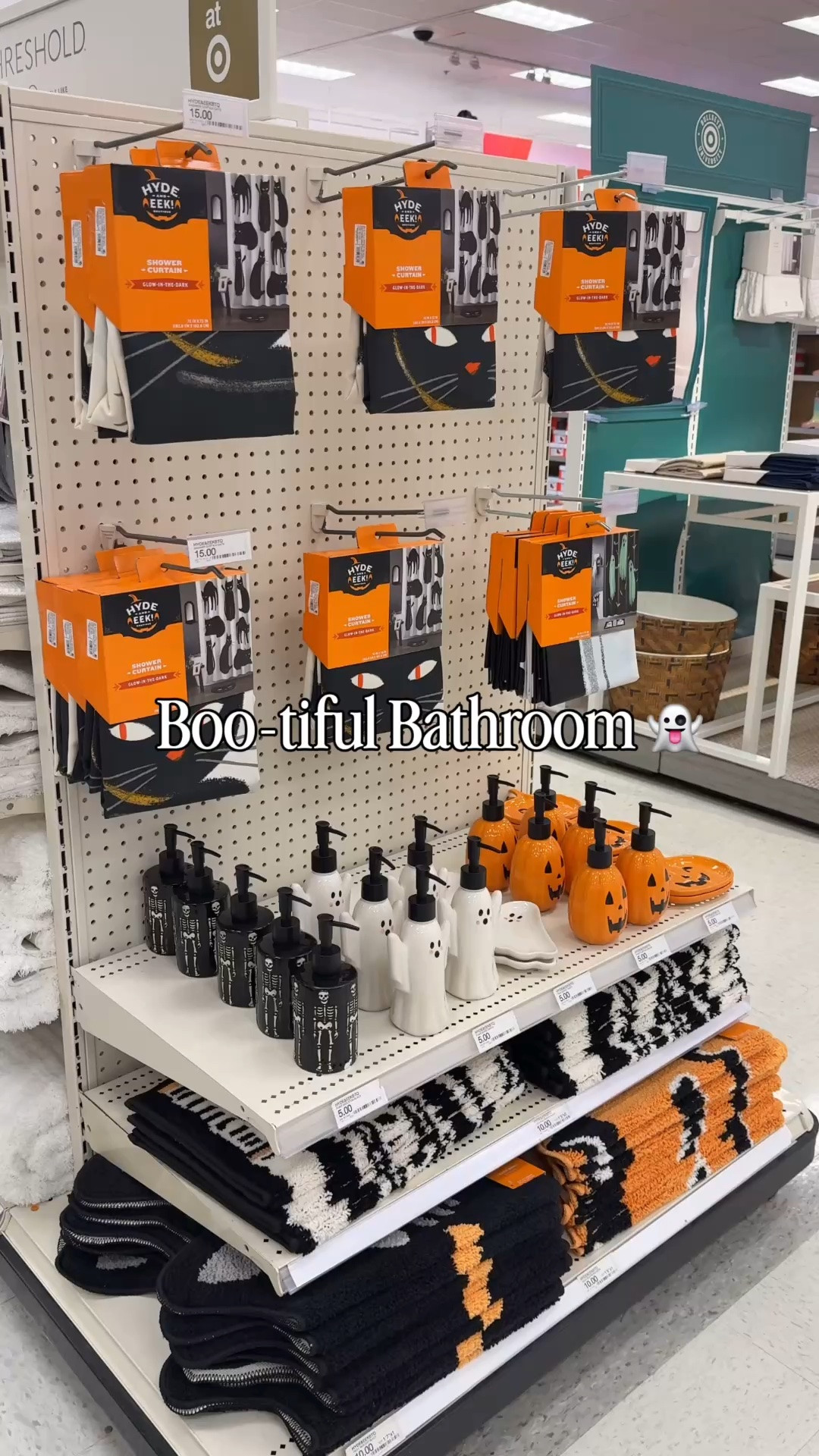 The cutest little bathroom finds just landed at Target 👻🛁 Such a fun way to add a little spooky touch to a space you might not normally decorate!


Target finds, Target home decor, bathroom decor, fall bathroom decor, seasonal bathroom decor, spooky decor, Target decor, bathroom finds, fall decor, home decor finds, Target new arrivals, affordable home decor, bathroom accessories, seasonal Target finds

#LTKHome