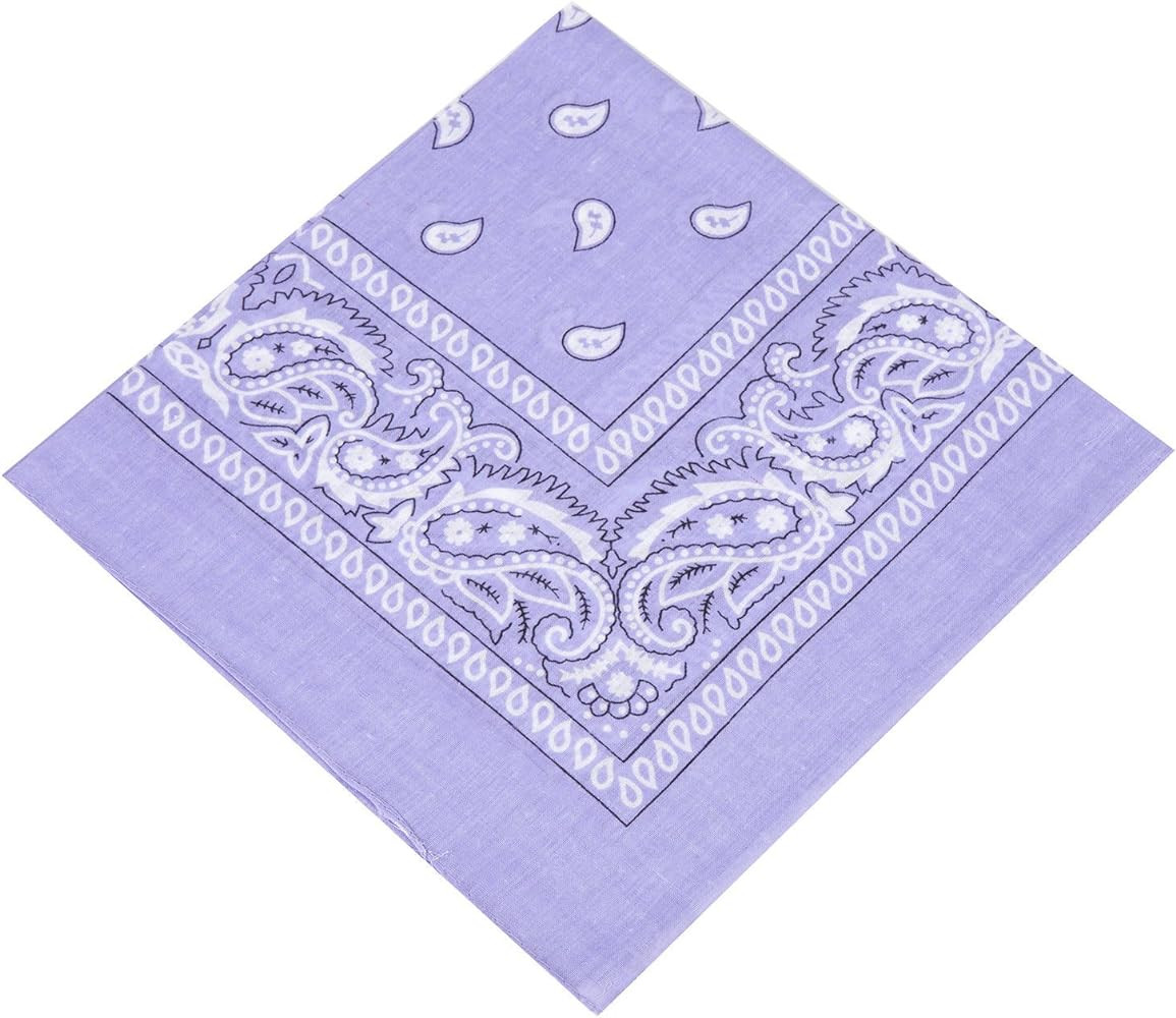 Boolavard 1s, 6s, 9s or 12 Pack Cowboy Bandanas Bandana with Original Paisley Pattern | Amazon (US)