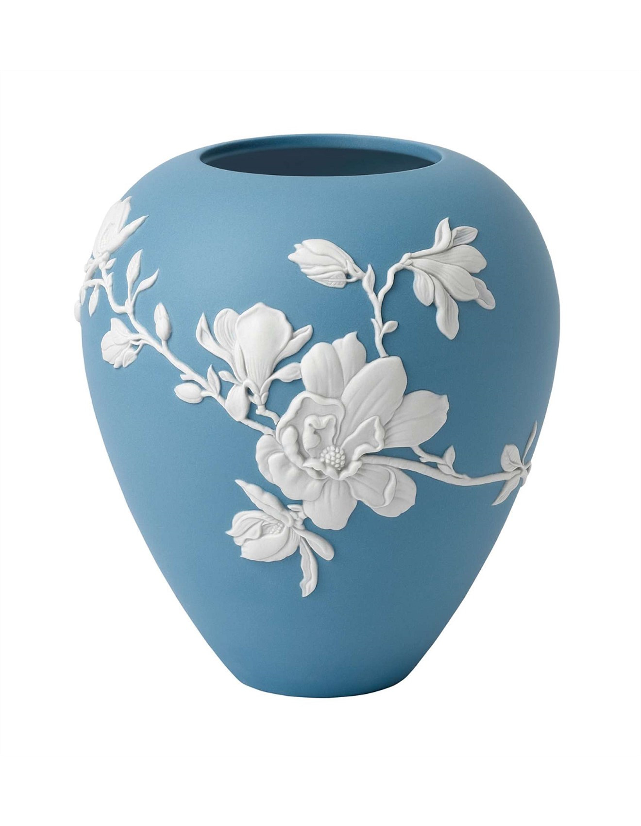 Wedgwood Magnolia Blossom Large Vase 18cm | David Jones (Australia & New Zealand)