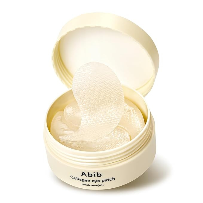 Abib Collagen Eye Patch Jericho Rose Jelly 60 Patches, Korean Under Eye Patches for Puffy Eyes an... | Amazon (US)