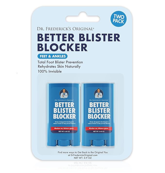 Dr. Frederick's Original Better Blister Blocker - 2 Sticks (0.9 oz) - Doctor-Developed Anti-Chafi... | Amazon (US)