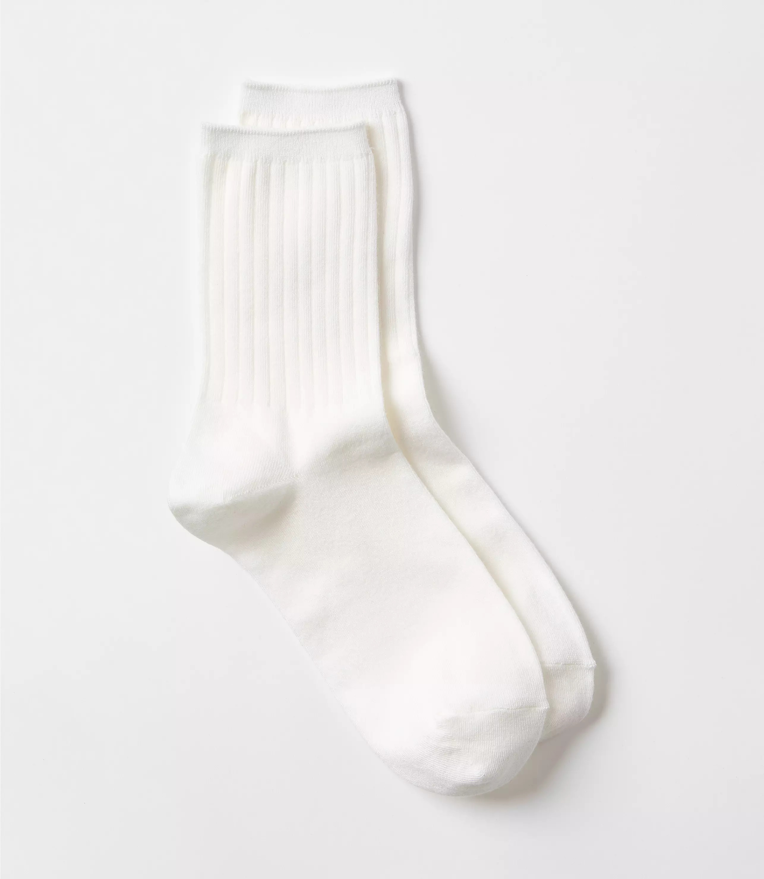 Ribbed Crew Socks | LOFT