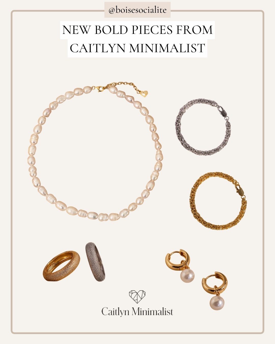 Golden hour, good wine, and the right jewelry? That’s the whole mood. 🍷✨

I wanted to get fancy for girls night, but kept the outfit simple and let my new bold pieces from Caitlyn Minimalist do the talking. I can’t get over how precious the pearl necklace and the matching pearl drop earrings are!

Which one would you wear to your next night out? 🍇✨

#LTKvlog #LTKootd #LTKgrwm