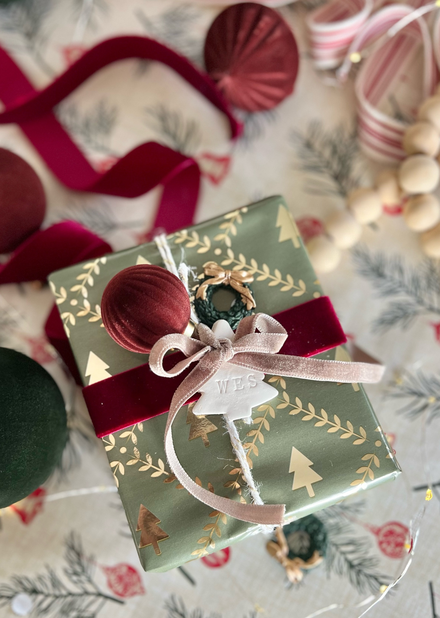 CLAY TAGS supplies and other wrapping goodies 🤩✨🎄

I love how these turned out,
handmade and full of love! ❤️ 

See my other posts for more holiday inspo 🎄

Becca 

#LTKfamily #LTKhome #LTKSeasonal