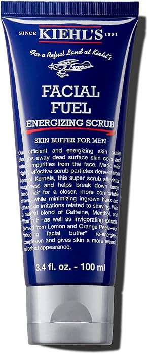 Kiehl's Facial Fuel Exfoliating Face Scrub, Facial Cleanser for Men, Smooths Skin & Removes Dead ... | Amazon (US)