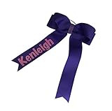 Personalized Hair Bow for Cheer, Track, Cross Country, Volleyball Clip | Amazon (US)