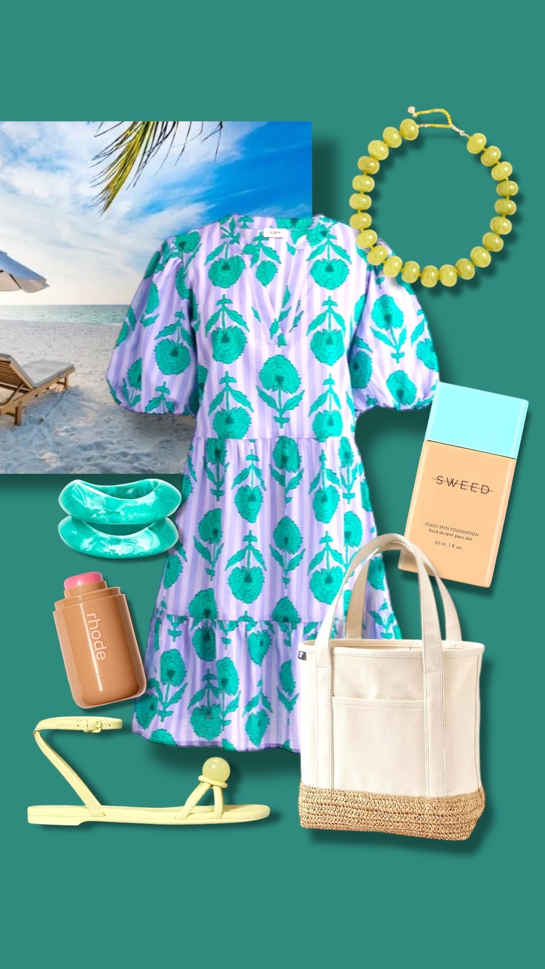 Summer vacation spring midsize look