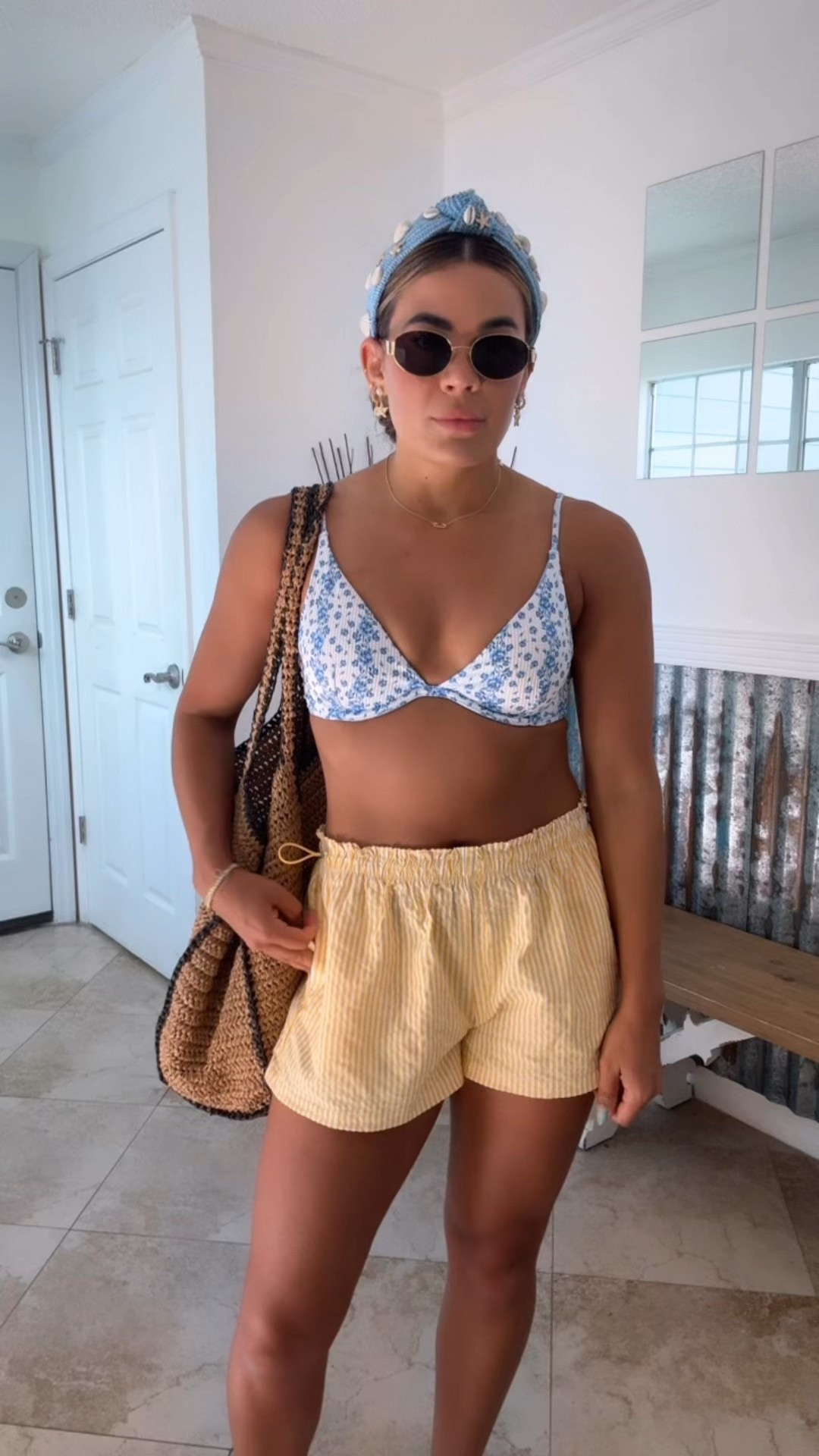 Beach outfit! Small top, medium bottom, medium shorts

#LTKItBag #LTKSwim #LTKShoeCrush