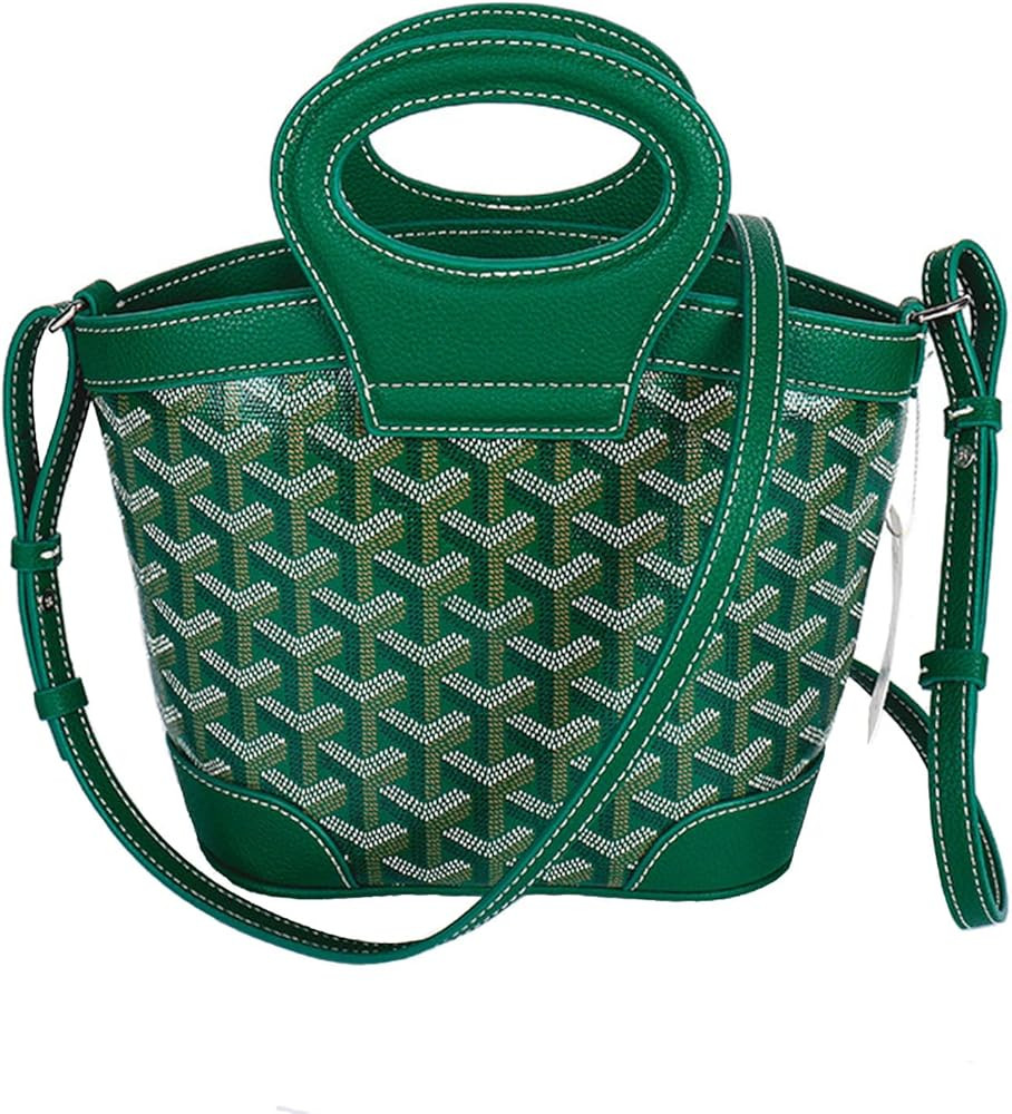 HIONRE Women's Genuine Leather Crossbody Bag - Mini Structured Shoulder Bag & Basket-Style Tote, ... | Amazon (US)